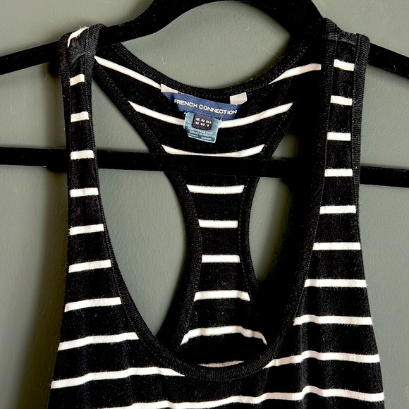 FRENCH CONNECTION striped racerback midi dress - Picture 2 of 3